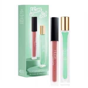kayali yum set (with perfume and liquid lip stick) new in box
